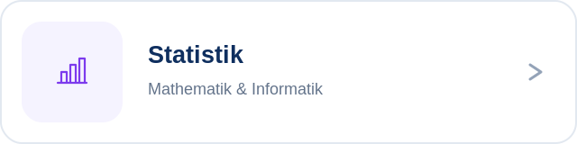 Statistik Fachlabel